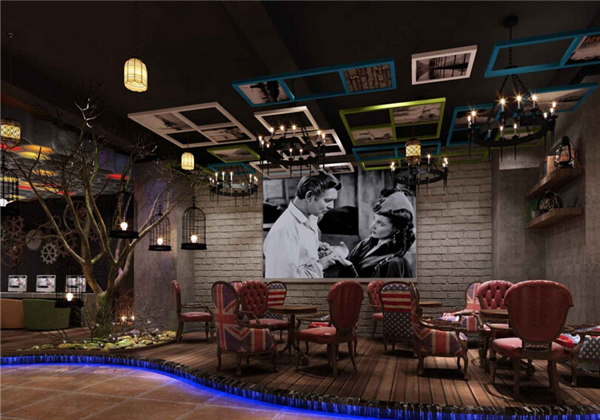 網(wǎng)咖裝修復(fù)古風