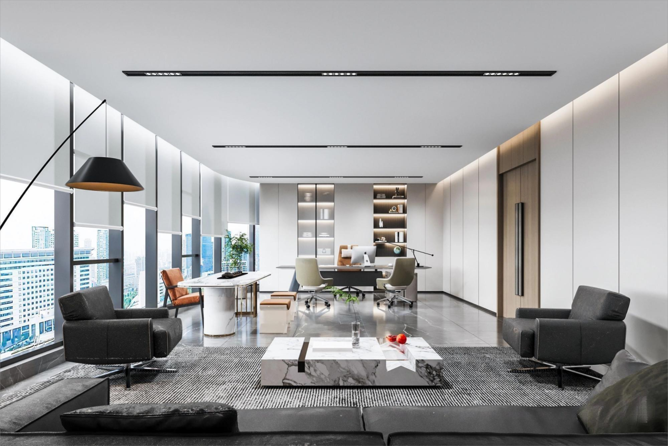 【設(shè)計(jì)案例】普照國康醫(yī)藥辦公室項(xiàng)目概念設(shè)計(jì)——以空間敘事，筑品牌基因(圖18)