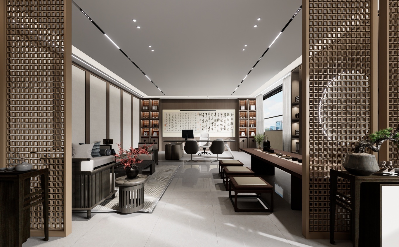 【設(shè)計(jì)案例】普照國康醫(yī)藥辦公室項(xiàng)目概念設(shè)計(jì)——以空間敘事，筑品牌基因(圖38)